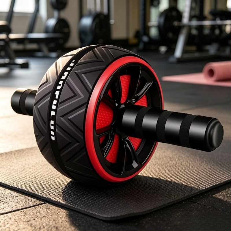Home Gym Kit For Men - Rutschfestes Ab-Roller-Rad, Langlebiges Bauchmuskel-Trainingsgerät für Männer