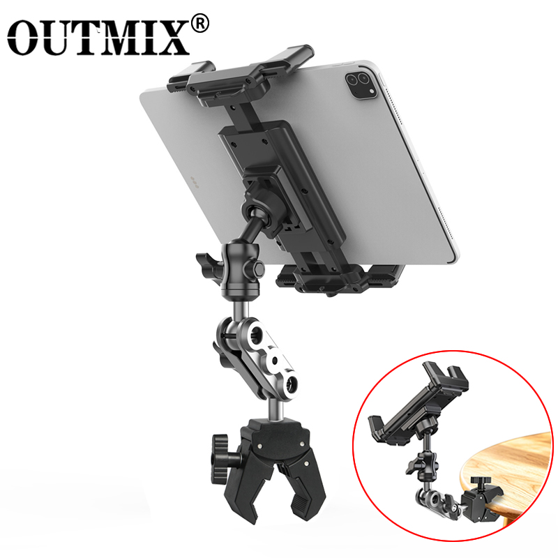 Home Gym Video - OUTMIX Tablet-Ständer für Laufband und Heimtrainer,