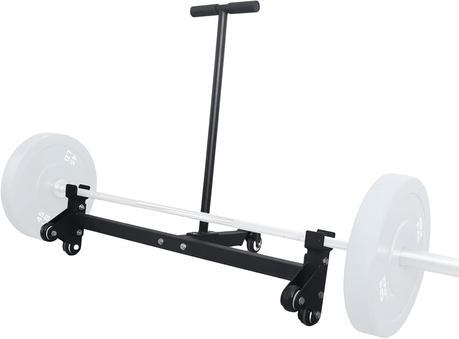 Deadlift Jack Barbell - Kreuzheben-Wagenheber-Langhantelständer mit Rädern, Kapazität 900 Pfund,