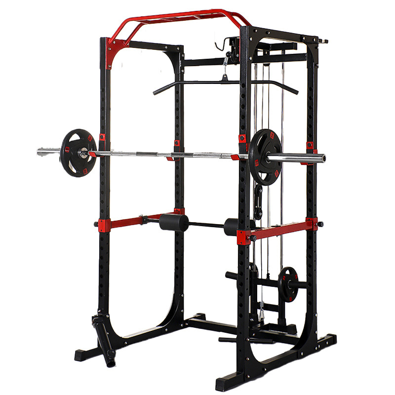 Home Gym Pull Up Bar - Kommerzieller Power Cage Squat Rack Multi-Grip