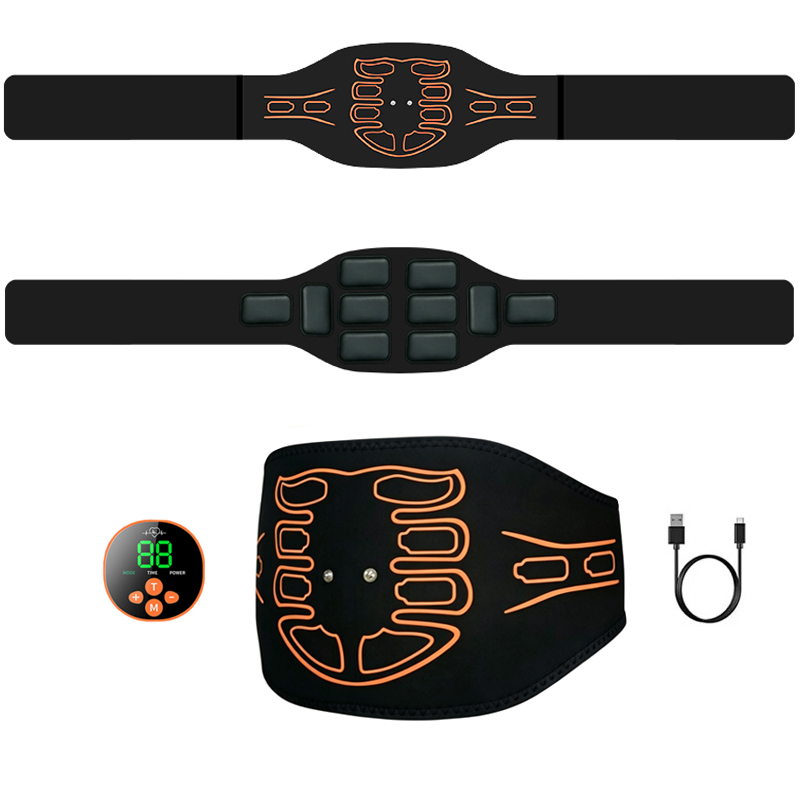 Home Gym Simple - Intelligenter Bauchmuskeltrainer: Bauchweggürtel, Muskelstimulator, Taillenmassagegerät, Schlankheitsgürtel,