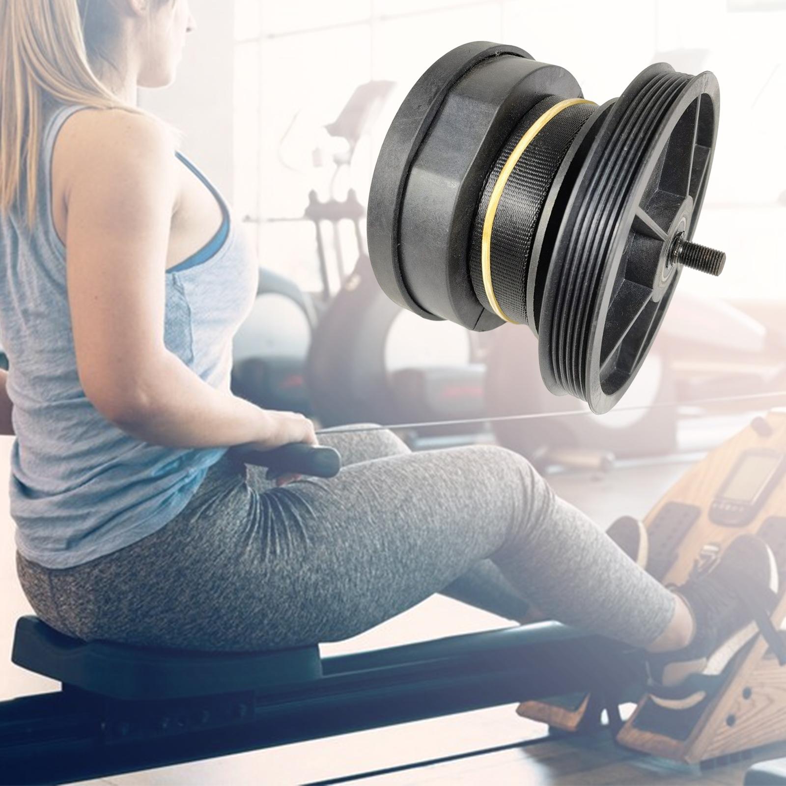 Home Gym Simple - Langlebiges Gurtband Rebound Dämpfer Widerstandssystem Rudergerät