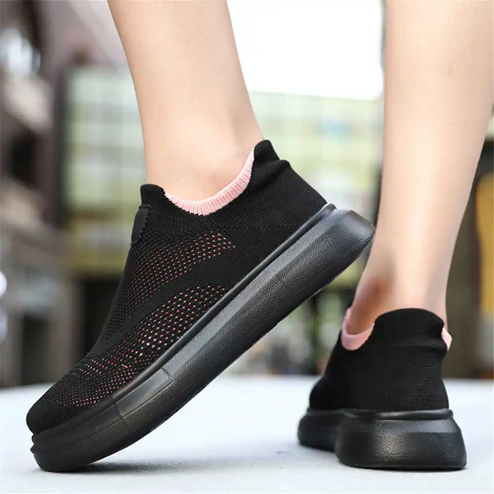 Home Gym Outdoor Ideas - Plattform Strümpfe braune Schuhe für Frau