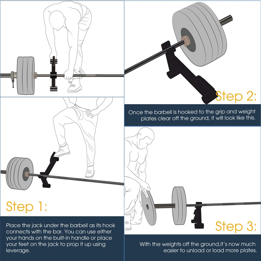 Mini-Deadlift-Hantelheber mit  – Deadlift Jack Barbell Bewertung und Preis