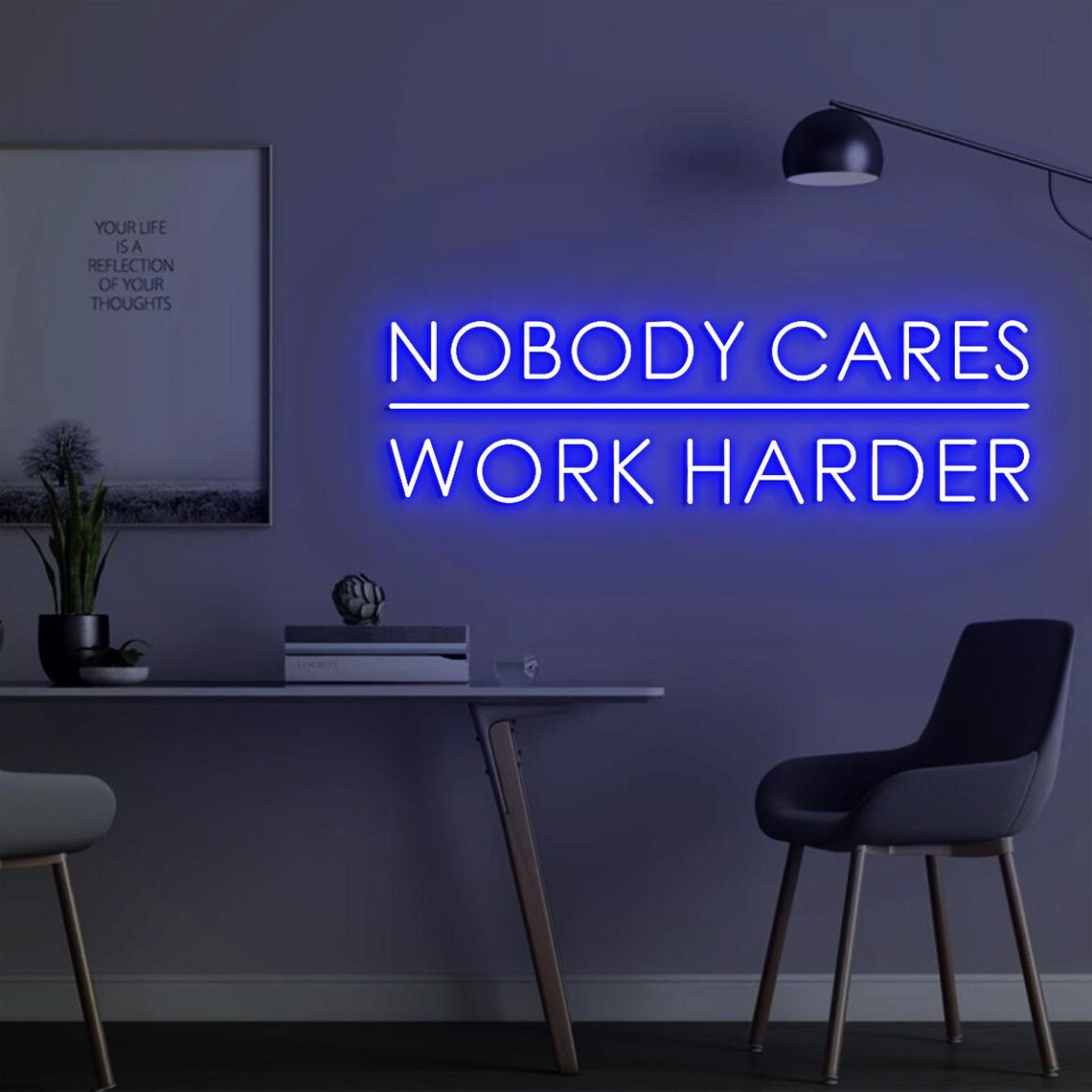 Nobody Cares Work Harder Neon- – Home Gym Outdoor Ideas Bewertung und Preis