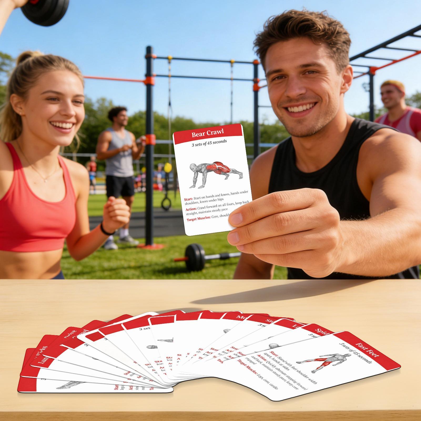Workout-Karten Übungsdeck 36 S – Home Gym Kit For Men Bewertung und Preis