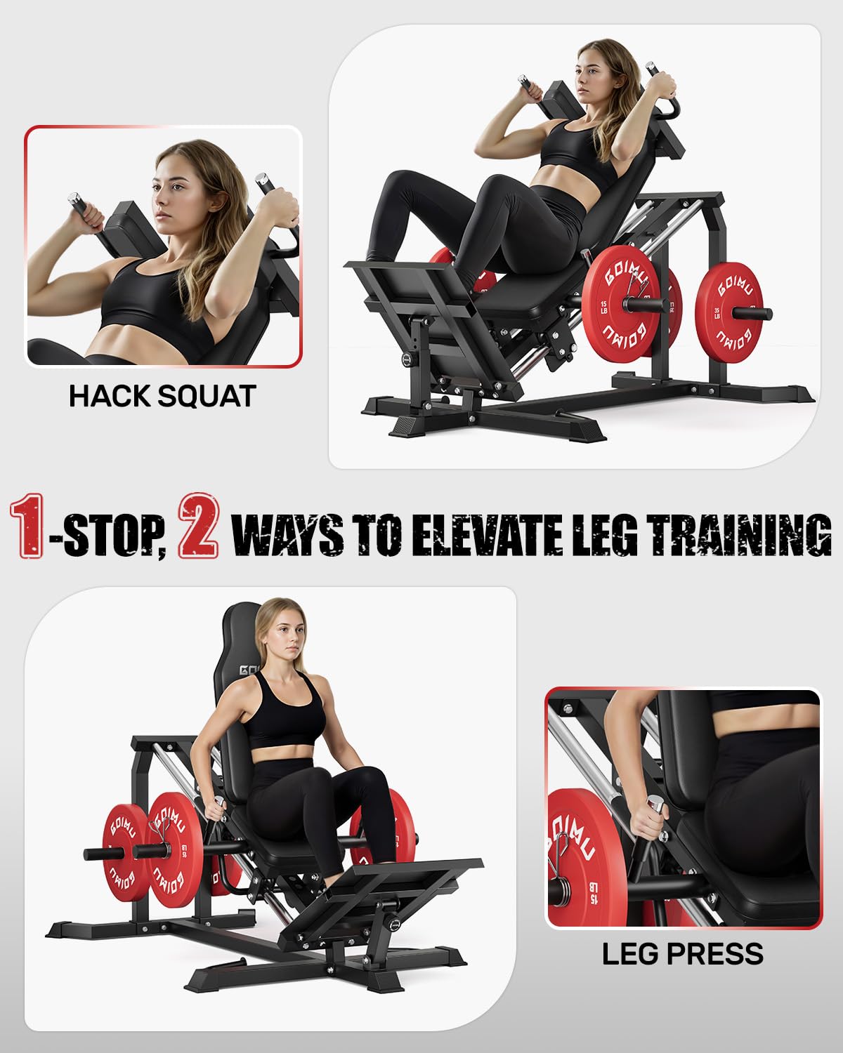 L5 Leg Press Hack Squat Maschi – Home Gym With Leg Press Bewertung und Preis