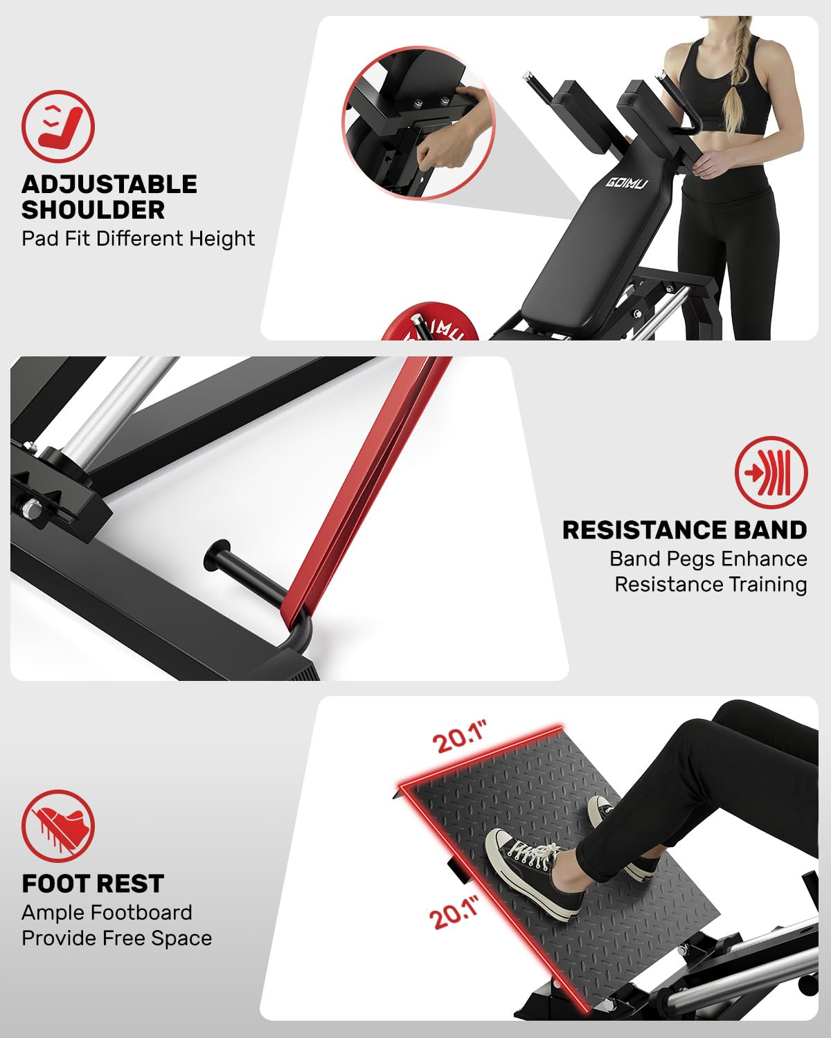 L5 Leg Press Hack Squat Maschi – Home Gym With Leg Press Bewertung und Preis