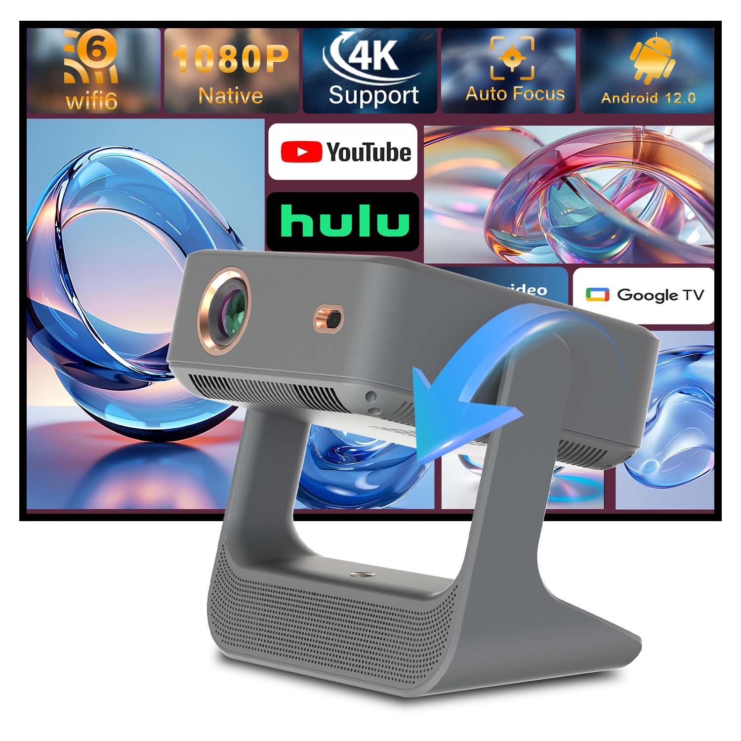 Tragbarer Sport-Projektor mit  – Home Gym Video Bewertung und Preis