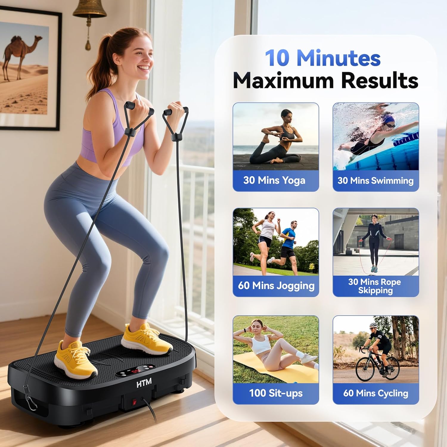 Vibrationsplatte zur Fettverbr – Home Gym Simple Bewertung und Preis