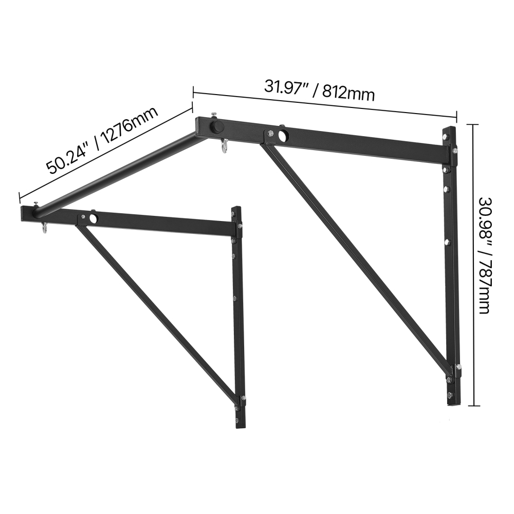 Ye Wandmontierte Hochleistungs – Home Gym Pull Up Bar Bewertung und Preis