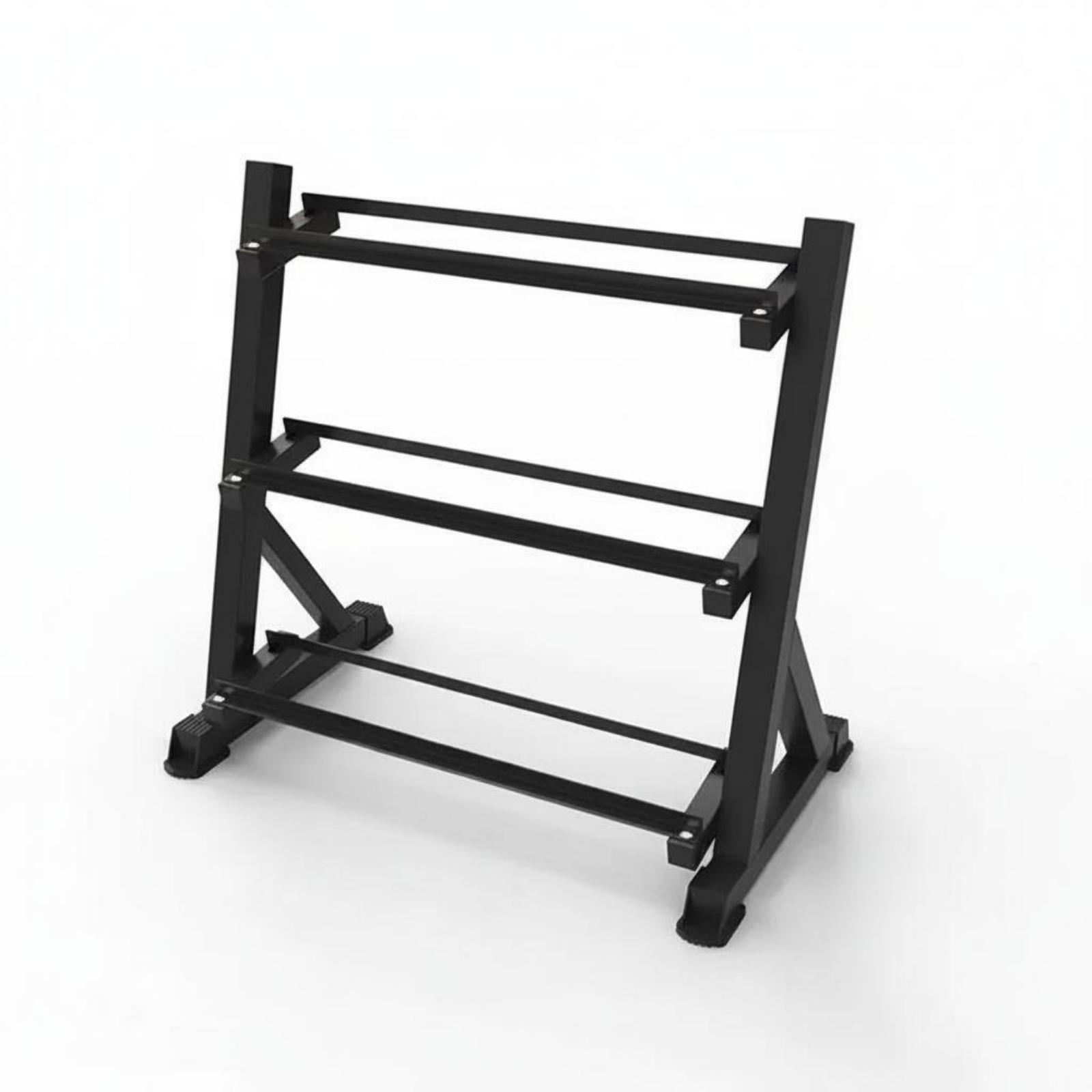 3-stufiger Hantelständer, plat – Home Gym Gym Bewertung und Preis