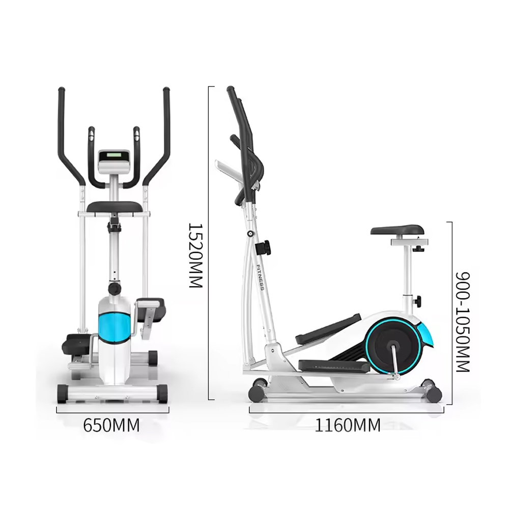 Manueller Stahl-Ellipsentraine – Home Gym Manual Bewertung und Preis