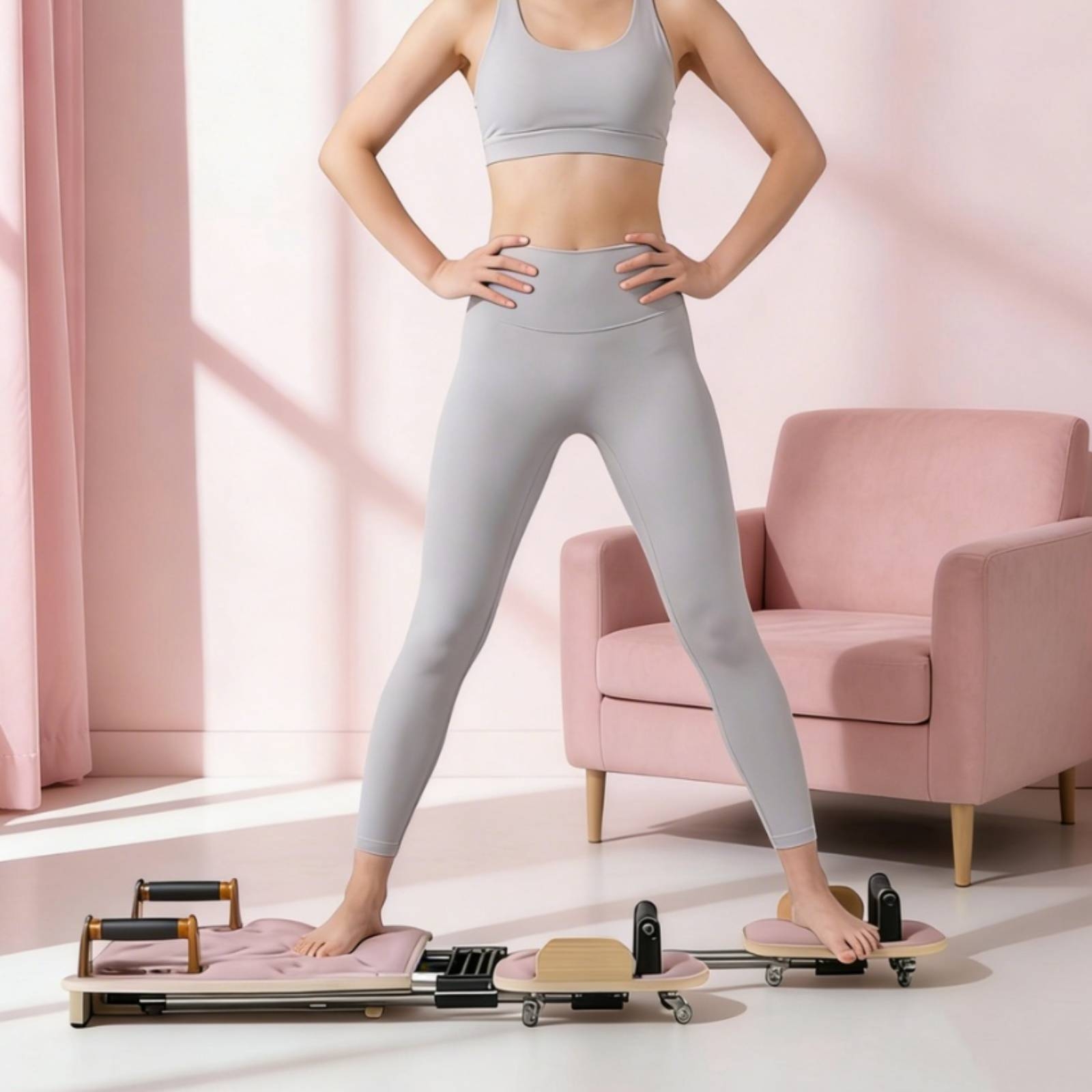 Pilates Reformer Core-Bett mit – Home Gym Pilates Bewertung und Preis