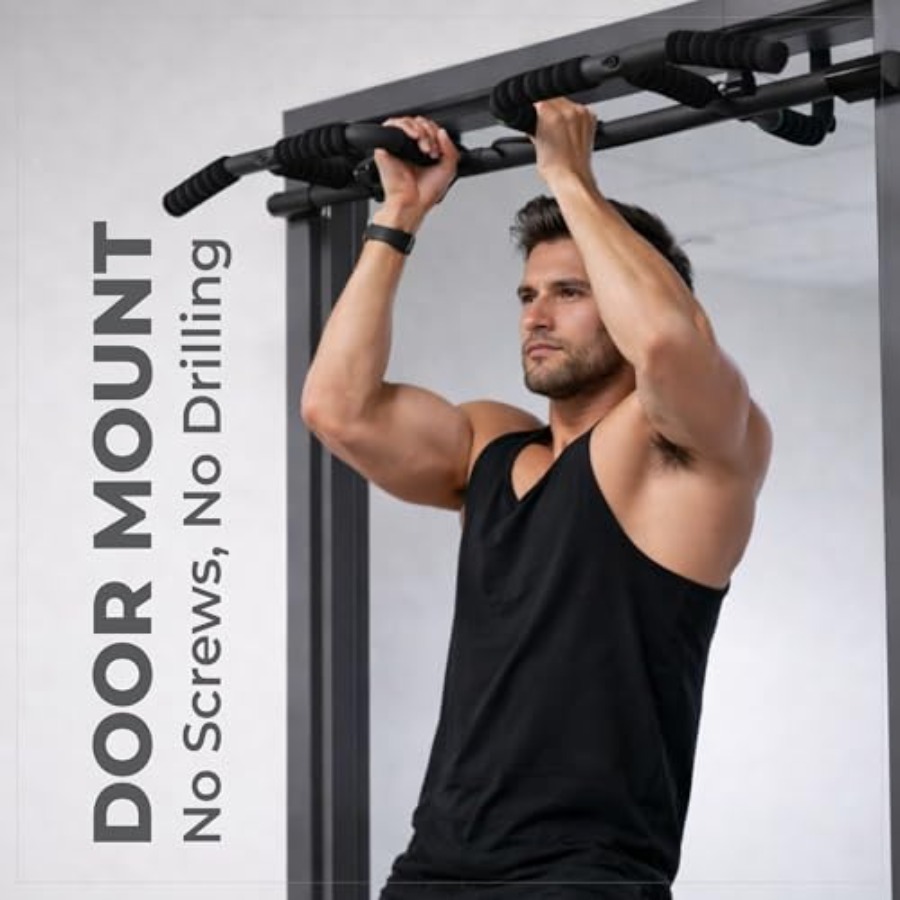 Türklimmzugstange-Set mit Aufh – Home Gym Pull Up Bar Bewertung und Preis