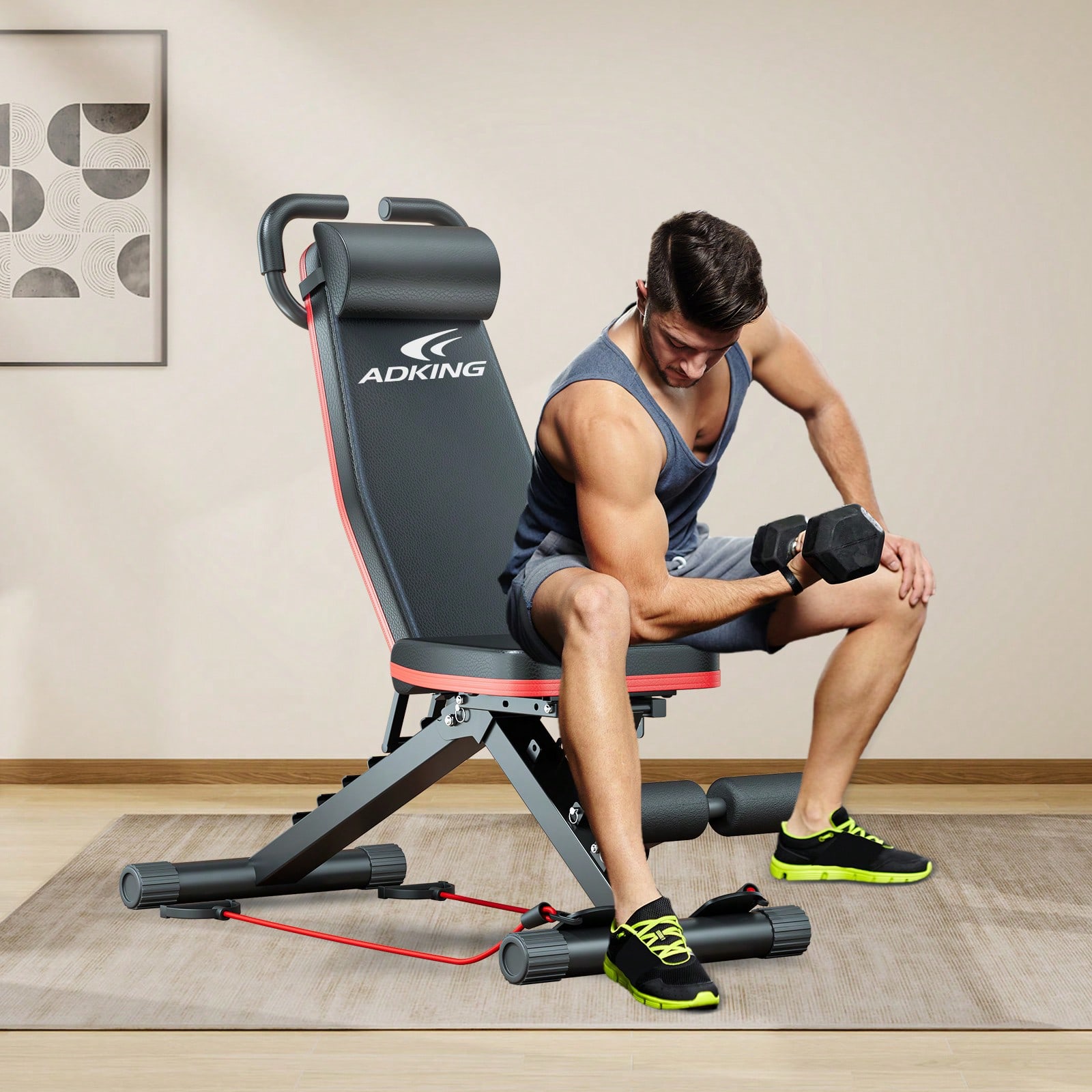 Standard-Hantelbank, Hantelban – Home Gym With Leg Press Bewertung und Preis