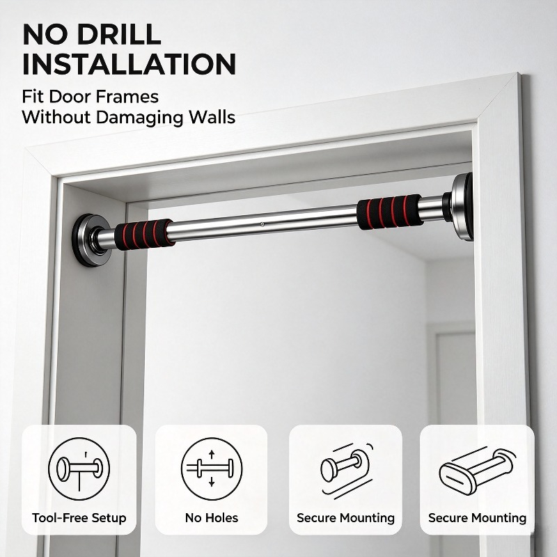 Ohne Bohren Türrahmen-Klimmzug – Suspension Trainer Door Bewertung und Preis