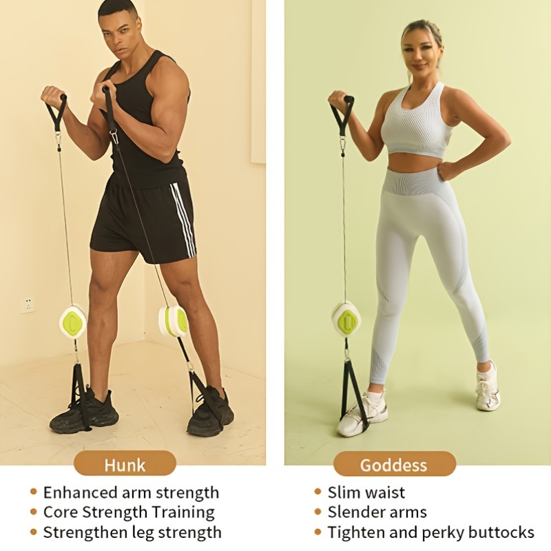 Tragbares Einziehbares Kabel-T – Home Gym System Bewertung und Preis