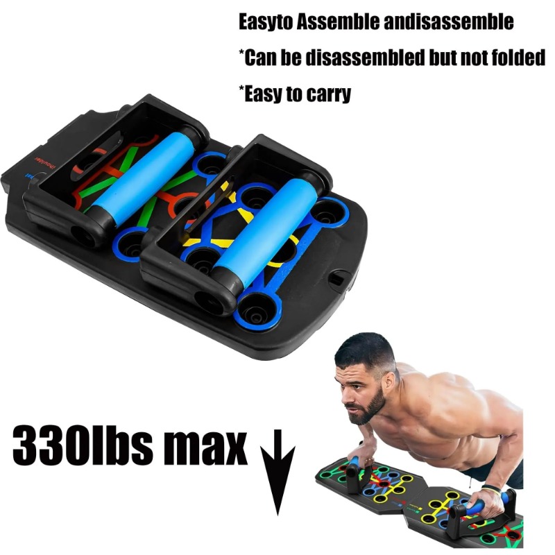 Faltbares Push-Up-Board mit Wi – Home Gym Kit For Men Bewertung und Preis