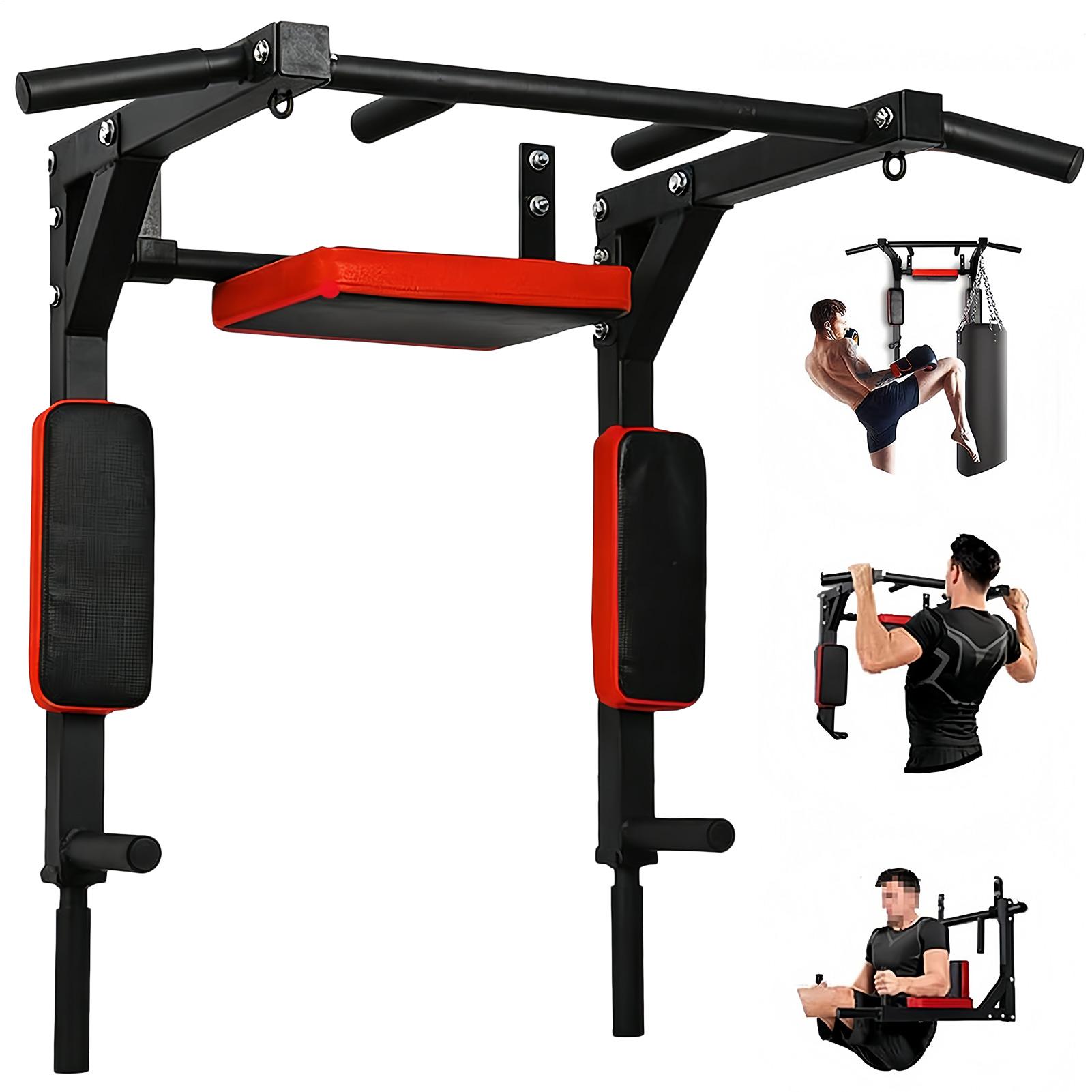 Wandmontierte Klimmzugstange,  – Home Gym Pull Up Bar Bewertung und Preis